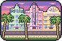 Pixel-art picture: Art Deco
