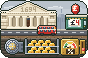 Ilustración en pixel art: Bancos centrales