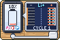 Pixel-art picture: Lithium-ion Batteries