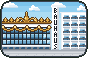 Pixel-art picture: Modernism