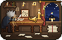 Ilustración en pixel art: Mozart y Beethoven