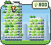Pixel-art picture: Green Towers