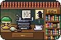 Pixel-art picture: Record Bestsellers