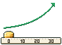 Pixel-art picture: Compound Interest