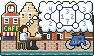 Pixel-art picture: Finding the Best Route