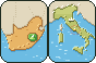 Pixel-art picture: Countries Inside Countries