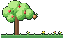 Pixel-art picture: Gravity