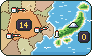 Pixel-art picture: Most Neighbours
