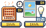 Pixel-art picture: Units & Bills