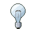 Pixel-art picture: The Light Bulb