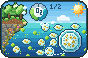 Ilustración en pixel art: Productores y consumidores