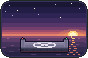 Pixel-art picture: Reusable Rockets