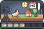 Ilustración en pixel art: Stop-motion