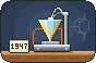 Pixel-art picture: Transistors
