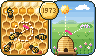 A honeybee doing its waggle dance
